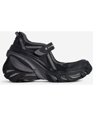 Balenciaga Hydra Sport Mary Janes - Black