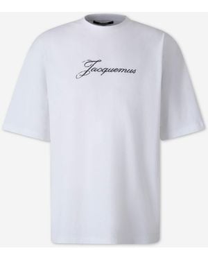 Jacquemus Le Plage Logo T-Shirt - White