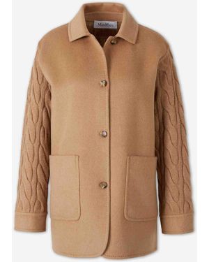 Max Mara Tacco Overshirt - Natural