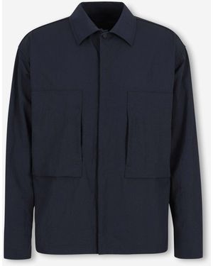 Laminar Shirt Jacket - Blue