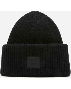 Acne Studios Gorro Punto Lana - Negro