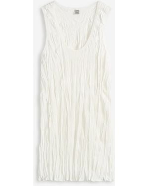 TOTEME Wrinkled Knit T-Shirt - White