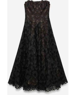 Jonathan Simkhai Robe Midi Elvina - Noir