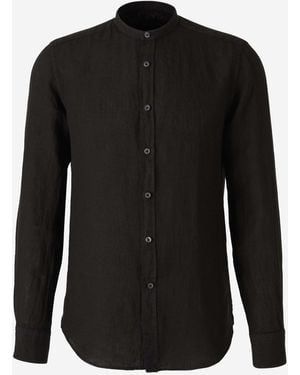 Santa Eulalia Camicia Mao - Nero