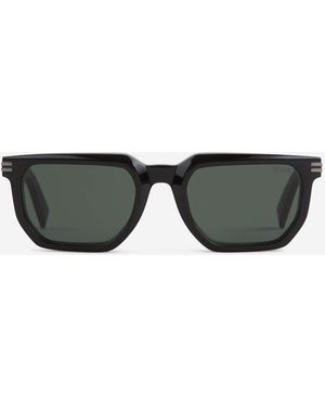 ZEGNA Square Sunglasses - Gray