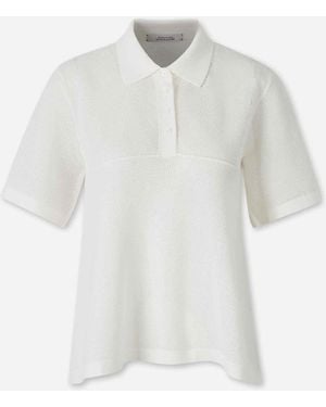 Dorothee Schumacher Short-Sleeve Polo Shirt - White