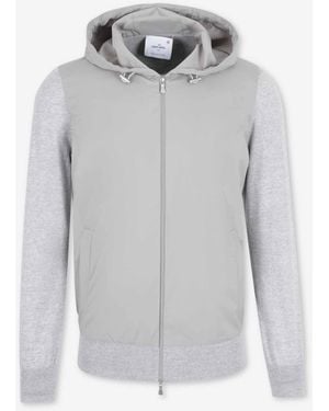 Gran Sasso Technical Jacket With Hood - Grey