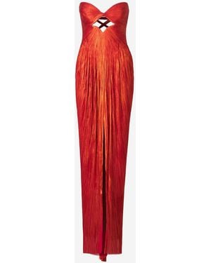 Maria Lucia Hohan Stephanie Maxi Dress - Red
