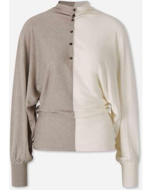 Jacquemus Top Dot Losange - Neutro