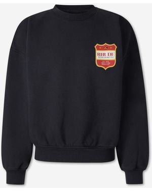 Rhude Felpa Girocollo - Blu