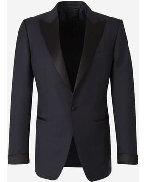 Tom Ford Wool Tuxedo Suit - Black