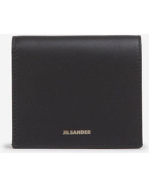 Jil Sander Leather Wallet - White