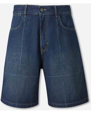 Givenchy Pantaloncini Bermuda Dritti - Blu