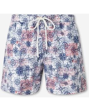 Santa Eulalia Maillot De Bain Imprimé - Bleu