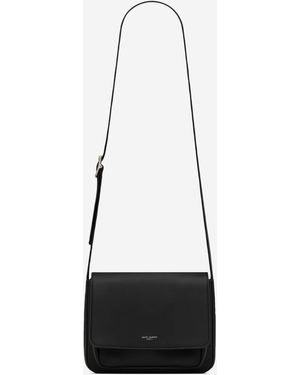 Saint Laurent Mini Sac Bandoulière Paris Satchel - Blanc