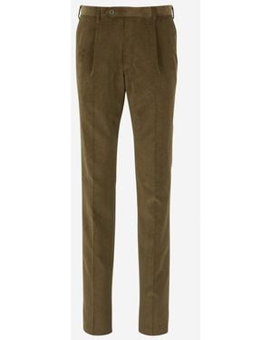 Santa Eulalia Chinos With Pleats - Green