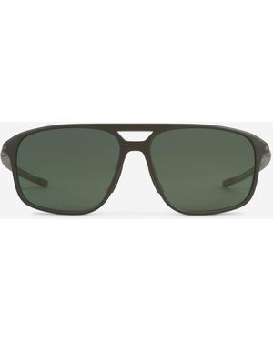 Tag Heuer Occhiali Da Sole Rettangolari - Verde