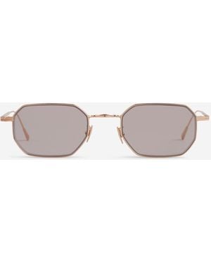 Cutler and Gross Rectangular Sunglasses - Multicolour
