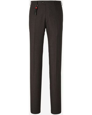 Marco Pescarolo Cashmere Dressy Trousers - Black