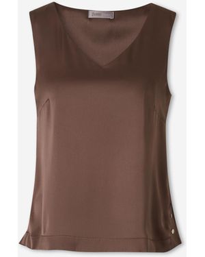 Herno Camiseta Raso - Marrón