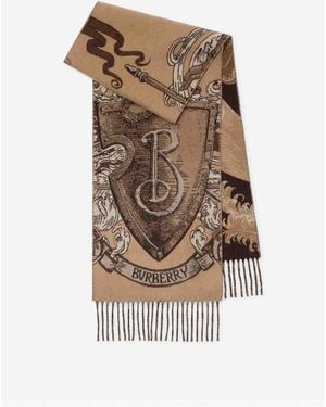 Burberry Bufanda Cachemira Jacquard - Neutro