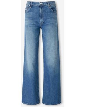 Mother Rerun Straight Jeans - Blue