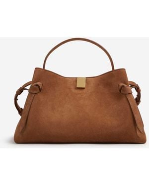 Yuzefi Medium Gyoza Bag - Brown