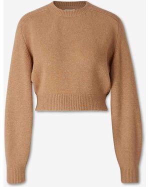 KHAITE Masie Knit Sweater - White
