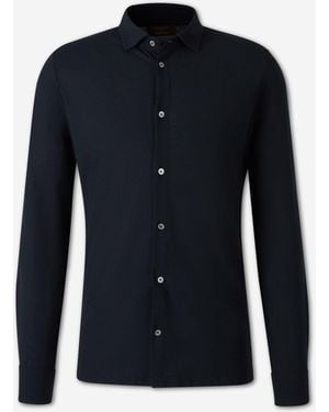 Zanone Long Sleeve Shirt - Blue