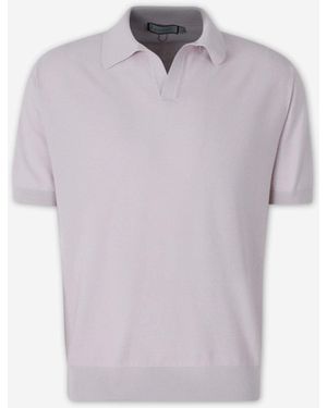 Canali Polo Punto - Viola