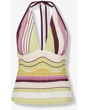 SIR. Fontana Halter Top - Weiß