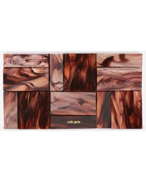 Cult Gaia Borsa Clutch Rettangolare - Bianco
