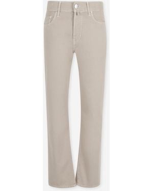 Jacob Cohen Straight Jeans - Natural