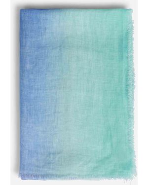 CASHÀ Magnolia Scarf - Blue