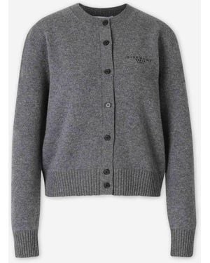Givenchy Kaschmir-Woll-Cardigan - Grau