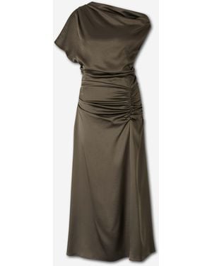 Jonathan Simkhai Asymmetrical Midi Dress - Green