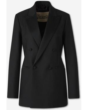 Herno Blazer Croisé - Noir