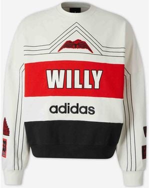 ADIDAS X WILLY CHAVARRIA Crew Neck Sweatshirt - White
