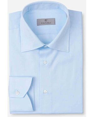 Canali Formal Modern Fit Shirt - Blue