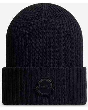Moncler Genius Wool Beanie - Blue