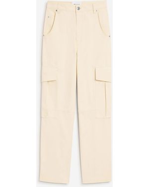 Ami Paris Cargo Baggy Pants - Natural