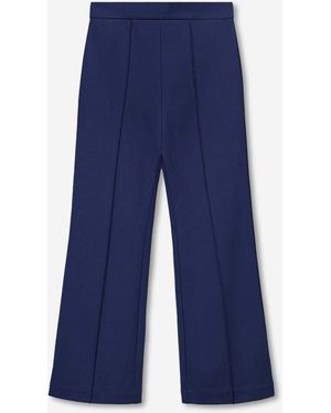 STAUD Weit Geschnittene Strickhose - Blau