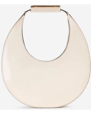STAUD Moon Bag Handbag - White