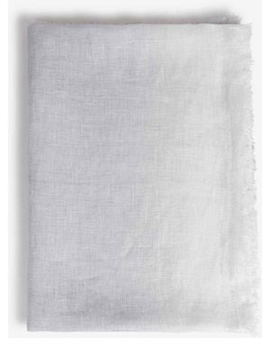 CASHÀ Iris Scarf - White