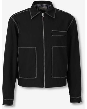 Carrera Chaqueta Casual Bay - Negro
