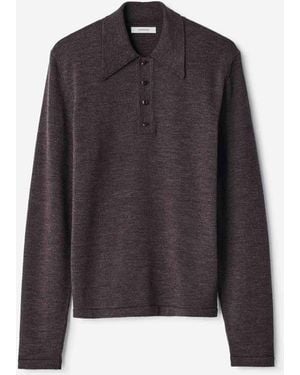 Lemaire Polo Knit Wool - Multicolour