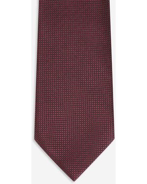 Tom Ford Textured Tie - Purple