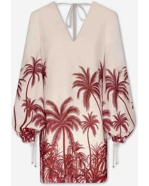 ANDRES OTALORA Mini Dress And The Sea - White