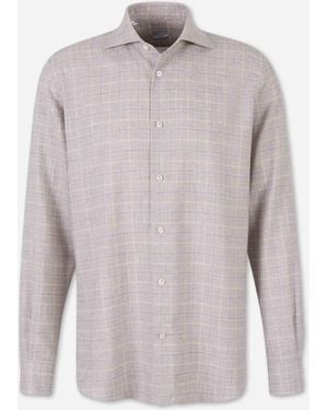 Vincenzo Di Ruggiero Wool Cotton Shirt - Green