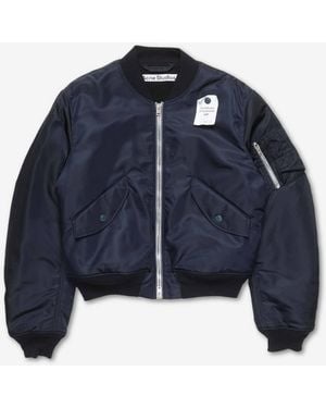 Acne Studios Technical Bomber Jacket - Blue